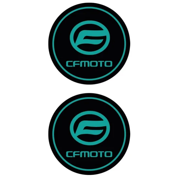 Cf Moto Turkuaz Koruma Takozu Damla Sticker Modeli