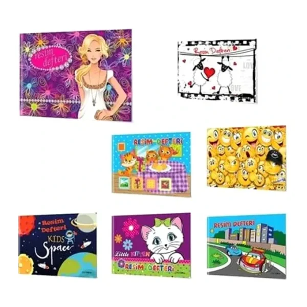 Çınar Resim Defteri 17X24 - 2 Adet