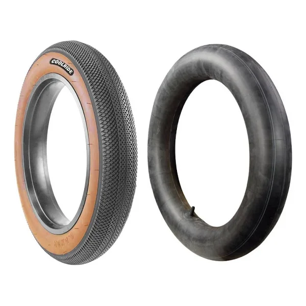 Coolride 20x4.00 3mm Zırhlı Fat Bike Amber Yanak Bisiklet Dış Lastik