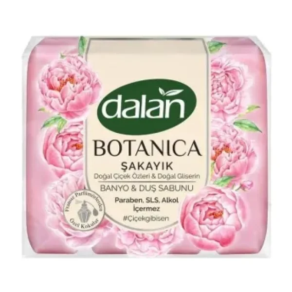Dalan Botanica Şakayık 4x150 gr Duş Sabunu