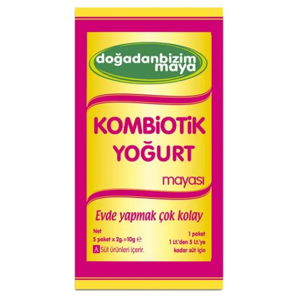 Doğadan Bizim Kombiotik Yoğurt Mayası 5'li Paket