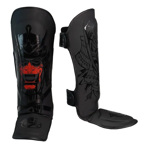 Dragondo 40724-P Yakuza Kaval Ayak Koruyucu Kick Boks Kaval Koruyucu - Siyah