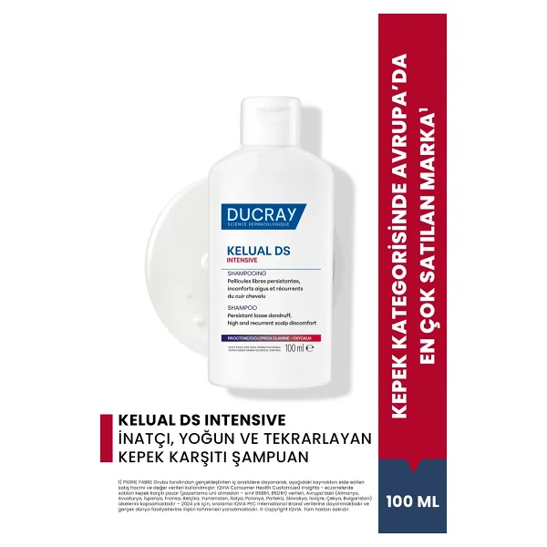 Ducray Kelual DS 100 ml Kepek Şampuanı