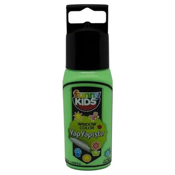 Funny Kids Yap Yapistir Set Neon Sari Neon Yesil