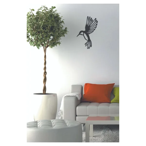 Gizem Shop Sinek Kuşu Dekoratif Lazer Kesim Ahşap Duvar Süsü