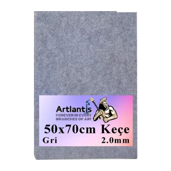 Gri Kece 50X70 Cm 2.0 Mm 1 Adet Renkli Hobi Kecesi Elisi Kecesi Anasinifi Kres Okul Oncesi