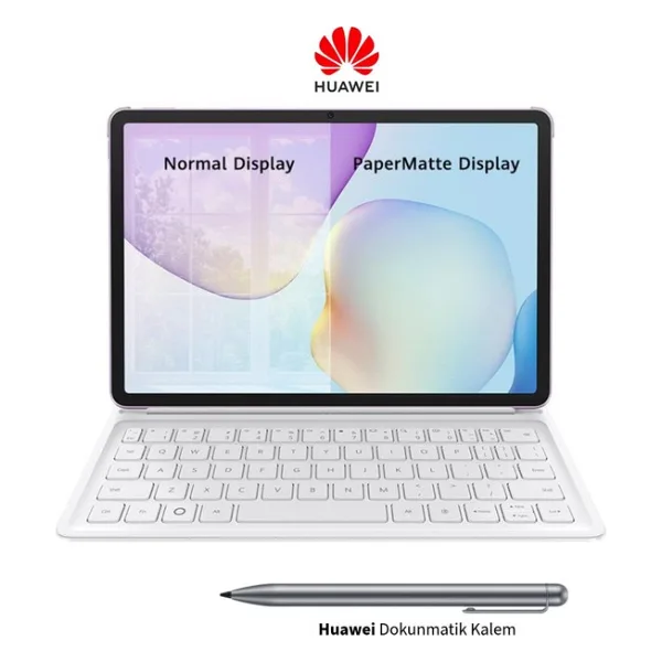 Huaweı 11,5 Inç Mat Yüzeyli Ekran, 8 GB Ram 256 GB Depolama Akıllı Tablet Mor + Klavye + Huawei Kalem - Klavye + Kalem