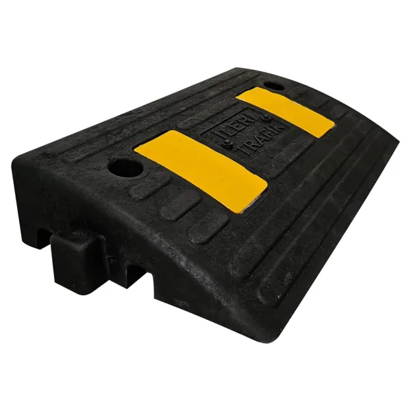 İleri Trafik Kauçuk Rampa, Otopark Rampası, Kaldırım Rampası 50 X 30 X 10 Cm
