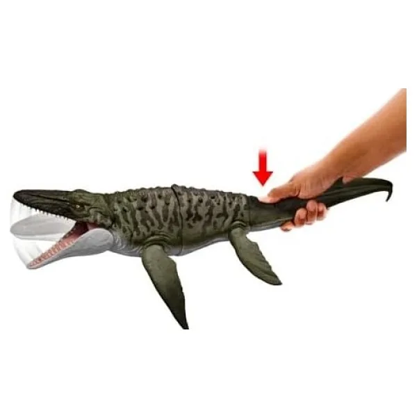 Jurassic World Bite N Blast Mosasaurus Figür JCH00
