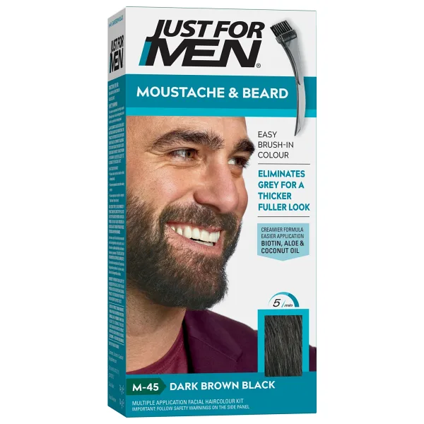 Just For Men Koyu Kahve Siyah Sakal ve Bıyık Boyası