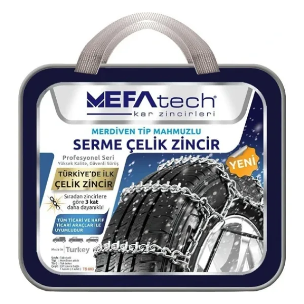 Kar Zinciri 235/50/R19 Merdiven Tipi Mahmuzlu Serme Suv Minibüs