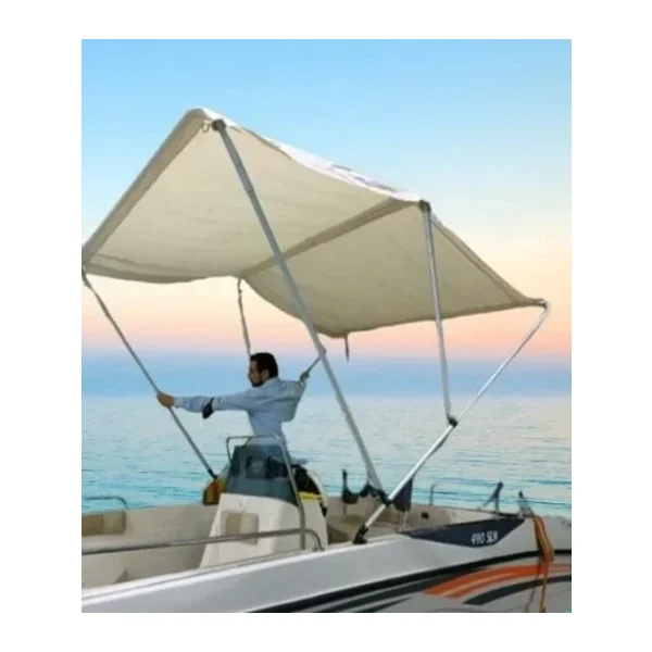 Katlanabilir 3 Kolu Tekne ve Bot Tentesi Gri En : 175 Cm