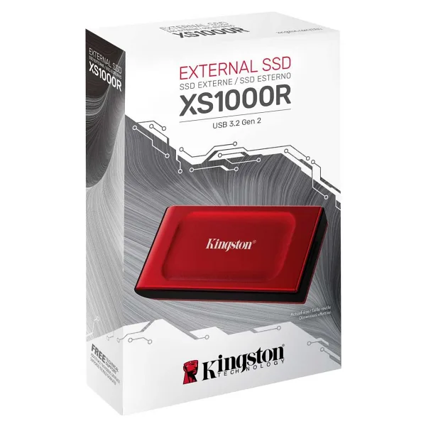 Kingston XS1000 SXS1000R/2000G USB 3.2 2 TB Taşınabilir SSD
