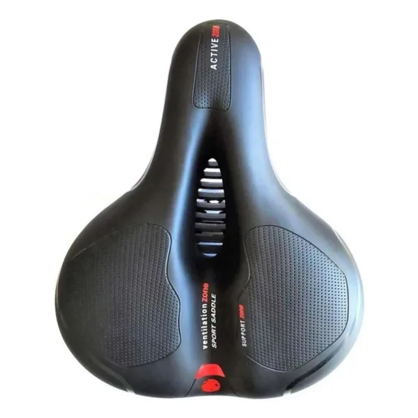 Konforlu Yumuşak City Bike Sele - Hava Kanallı Tasarım 25X18.5 Cm