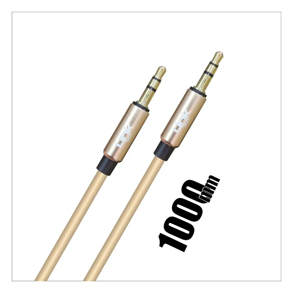 LINKTECH LCA - A577 3.5 AUX KABLO 1000 MM GOLD