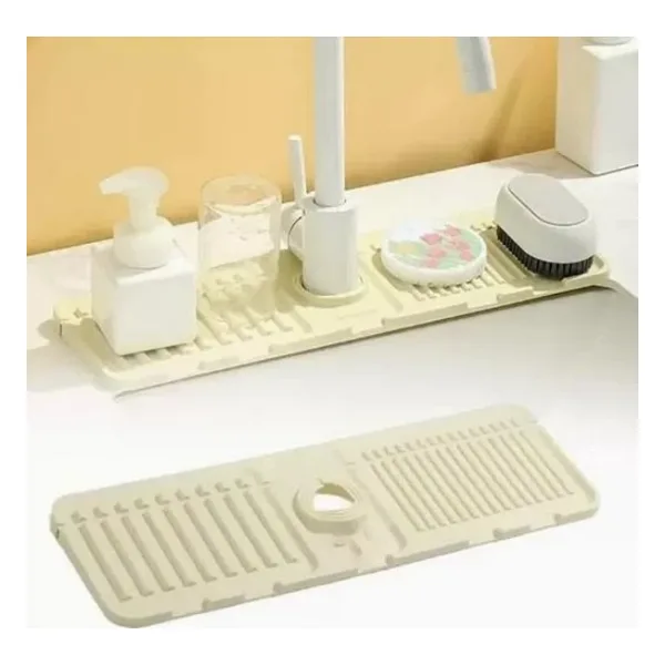 Lunaev Mutfak Banyo Lavabo Kenarı Silikon Mat Gri (4490)
