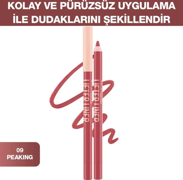 Maybelline New York Lifter Liner 009 Peaking Dudak Kalemi