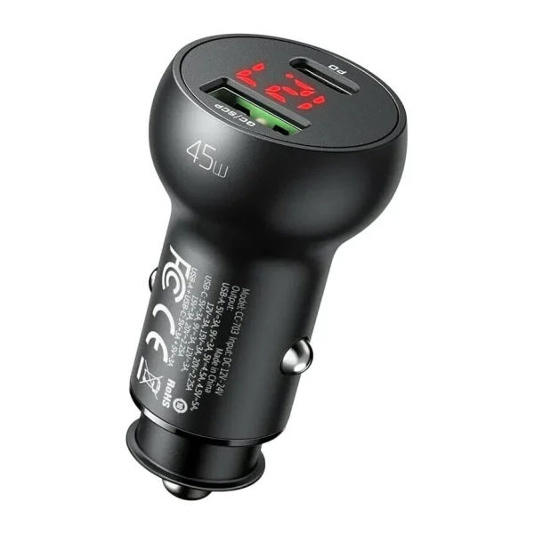Mcdodo CC-7030 45 W USB Type-C Araç Şarj Aleti