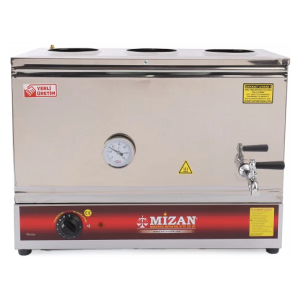 Mizan Çay Kazanı 60 Model Pleytsiz Elektrikli Kahveci 40 Lt. Çay Ocağı Mc218