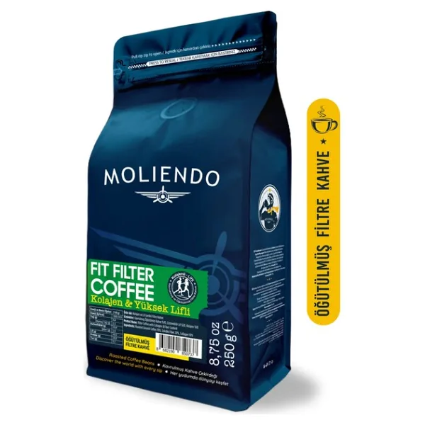 Moliendo Fit Filtre Kahve (Öğütülmüş Filtre Kahve) 250 g