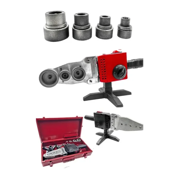 Moonshop Profesyonel Çift Residanslı 1900 Watt Isı Ayarlı Pprc Büyük Plastik Boru Kaynak Makinesi...