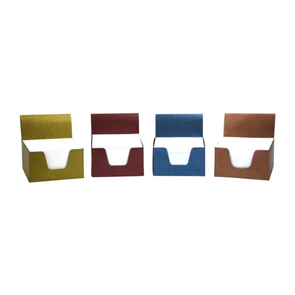 Notix Küp Bloknot 8x8x5 cm 80 Gr Renk Seçenekleriyle Kullanışlı Not Kağıdı
