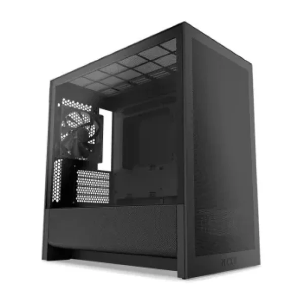 NZXT H3 Flow CC-H31FB-01 Fanlı Siyah Micro ATX Oyuncu Kasası