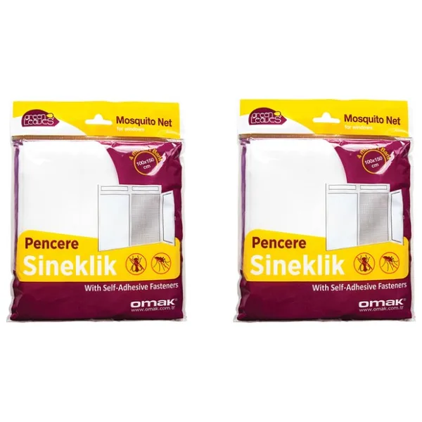 Omak Greenleaves 2 Li Paket Pencere Sinekliği 100X150 Cm