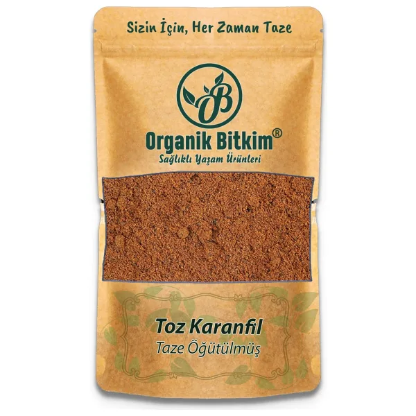 Organik Bitkim 250 gr Toz Karanfil