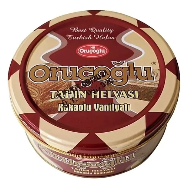 Orucoglu Tahin Helvası Kakaolu 2000 Gr Teneke