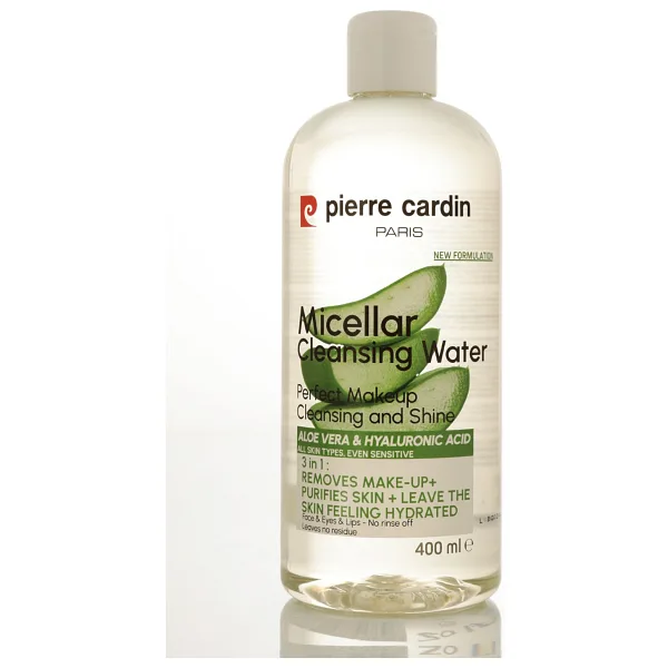 Pierre Cardin Micellar Aloe Vera & Hyaluronic Acid 400 ml Makyaj Temizleme Suyu