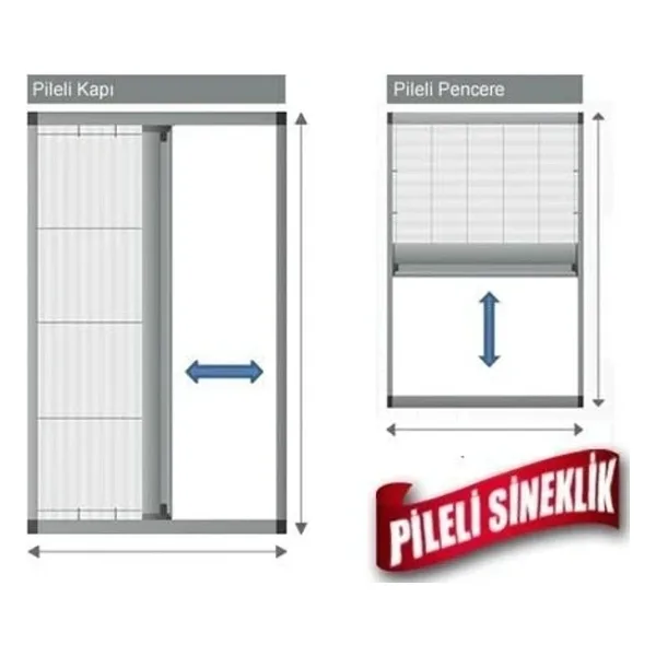 Pileli Sineklik Kapı Sineklik Pilse Sineklik