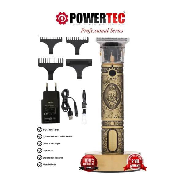 Powertec TR-1818 Sakal Kesme Makinesi