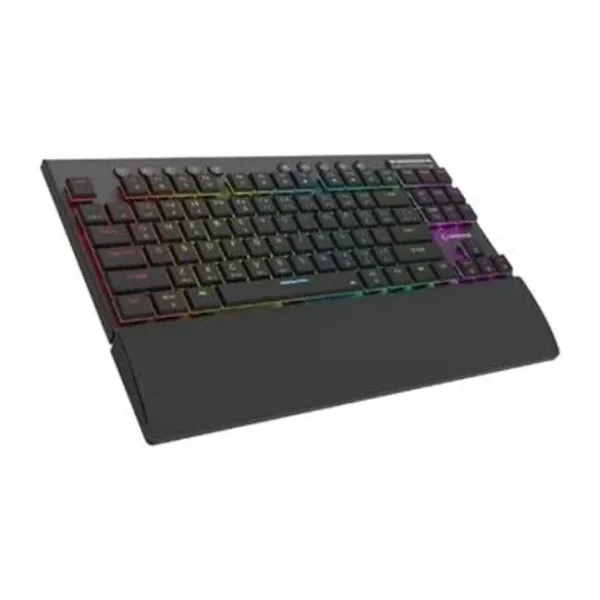 Rampage Beru Siyah RGB TKL Red Switch Kablosuz Mekanik Oyuncu Klavyesi