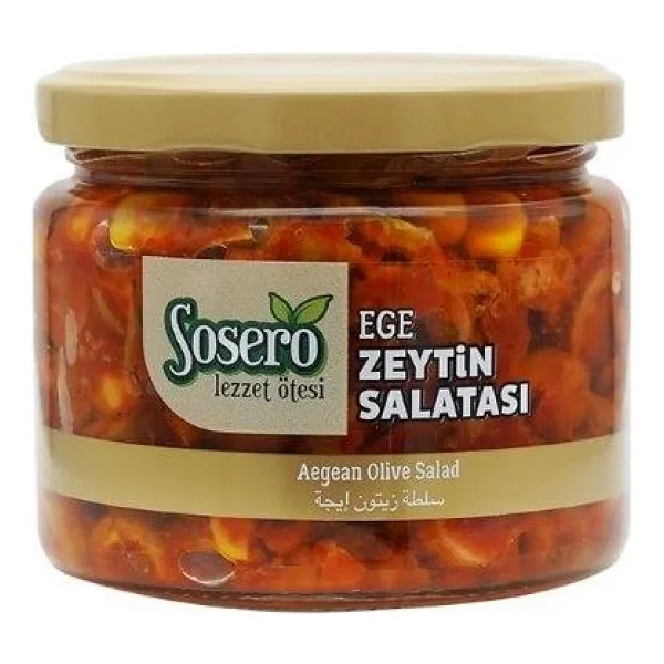 Sosero 290 gr Ege Zeytin Salatası