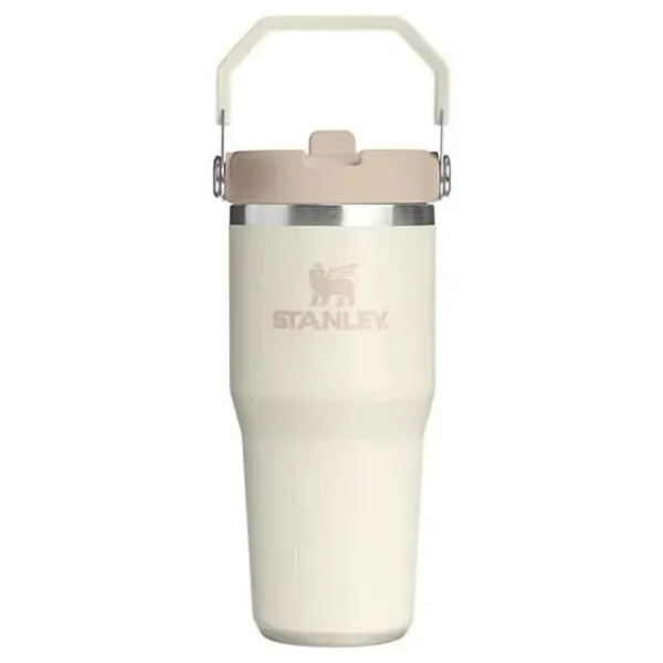 Stanley The Iceflow Flip Straw Bej 0.41 lt Pipetli Termos Bardak