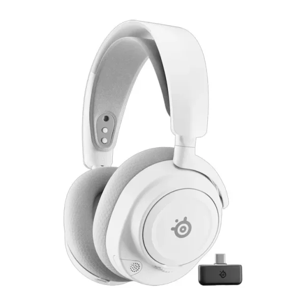 SteelSeries Arctis Nova 7 Gen 2 Beyaz Kablolu/Kablosuz Kulak Üstü Oyuncu Kulaklığı