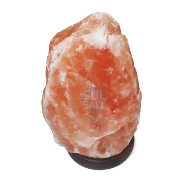 SULSALT Himalaya Tuz Lambası 4-5 Kg Pembe Turuncu Renk Himalaya Tuz Lambası Açma Kapama Düğmeli