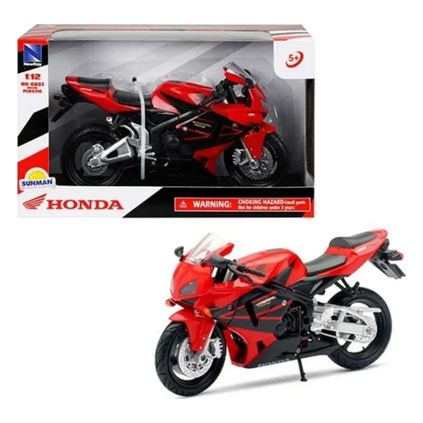 Sunman Honda Cbr 600 Kırmızı Model Motorsiklet 1/12 Ölçek