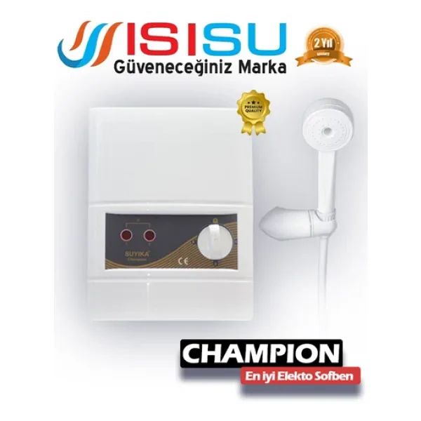SUYIKA Champıon Elektrikli Banyo Şofbeni 7500w