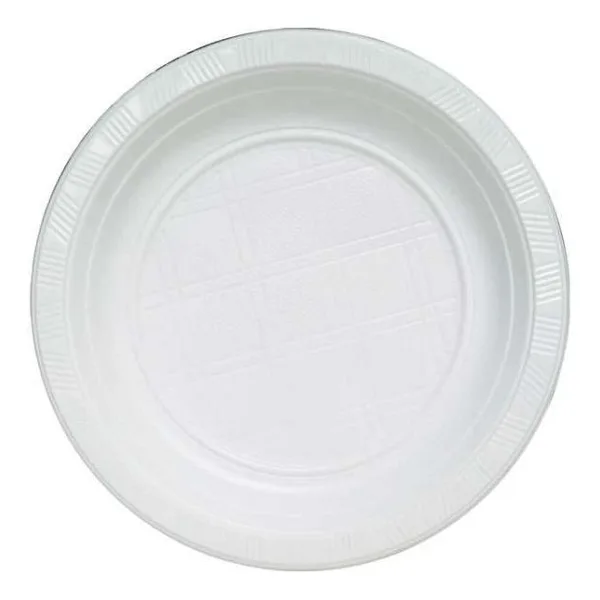 Tabak Plastik 21 cm 100 Adet