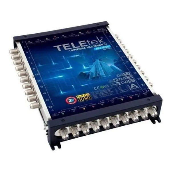 Teletek MV-1024 24 Çıkışlı Merkezi Sistem Santrali