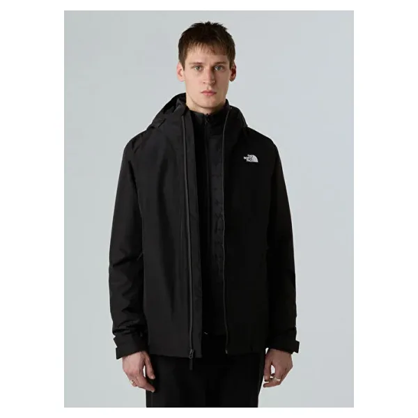The North Face Carto Mono Triclimate NF0A8D1SJK31 Kapüşonlu Siyah Erkek Mont