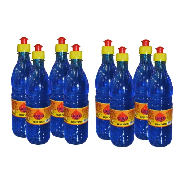Toptancı Amca Osmanlı Ocağı Kokusuz Yakıt Jeli Reşo Yakıt Jel 500 ml 8'li