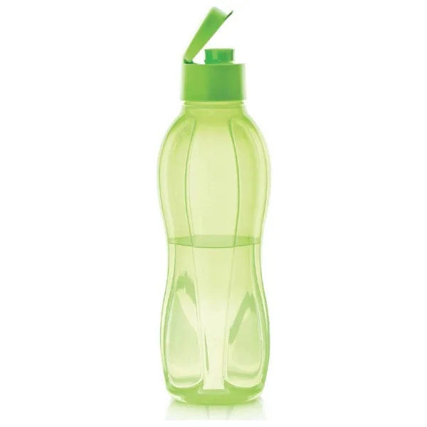 Tupperware Eco Şişe Yeşil Pratik Kapak 1 lt Suluk