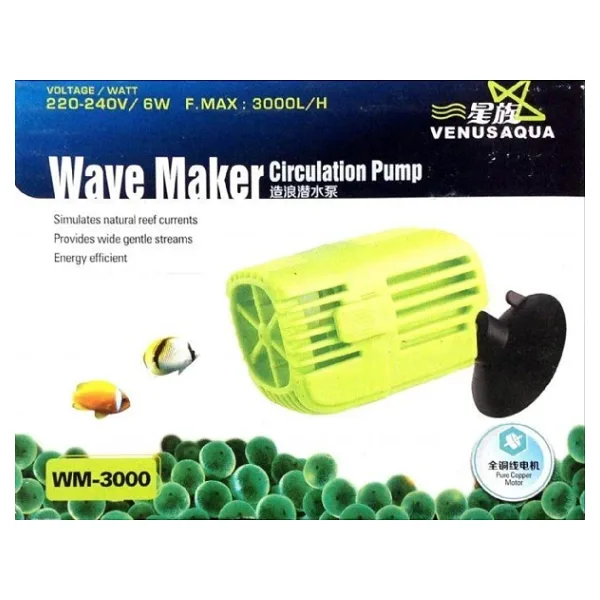 Venusaqua WM-3000 6 W Akvaryum Dalga Motoru