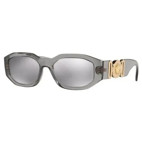 Versace Medusa Biggie VE4361 3116G Transparent Grey-Silver Güneş Gözlüğü