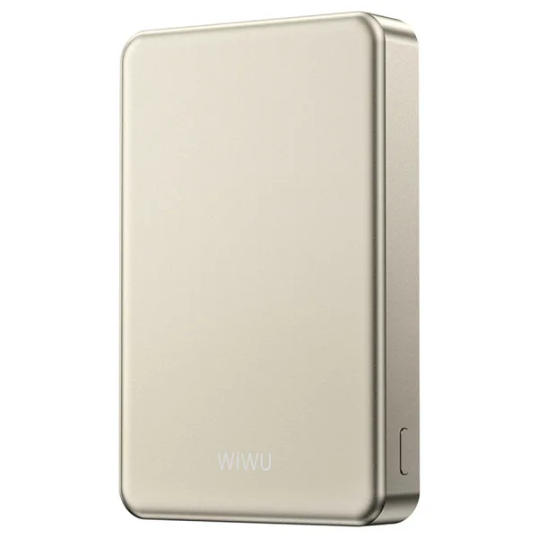 Wiwu P15-1 Altın 10000 mAh Hızlı Şarj MagSafe Powerbank