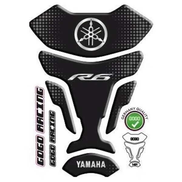 Yamaha R6 Uyumlu Tank Pad 001