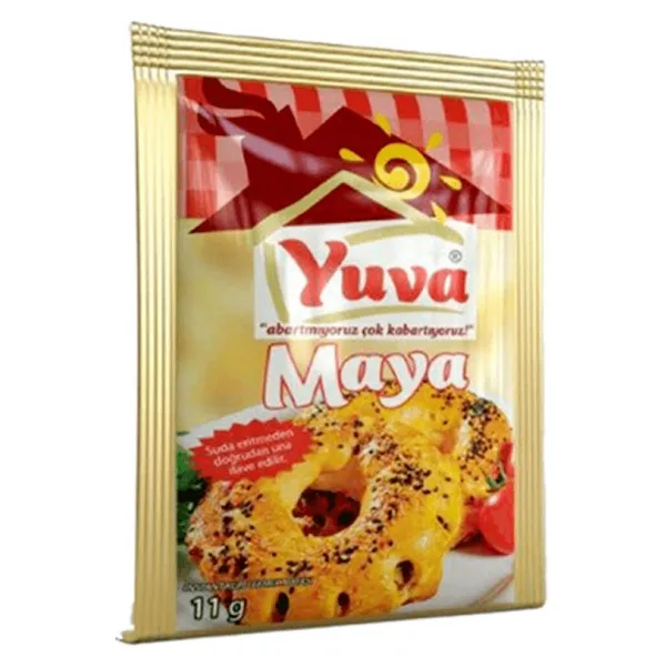 Yuva Instant 11 gr 3'lü Paket Hızlı Hamur Mayası